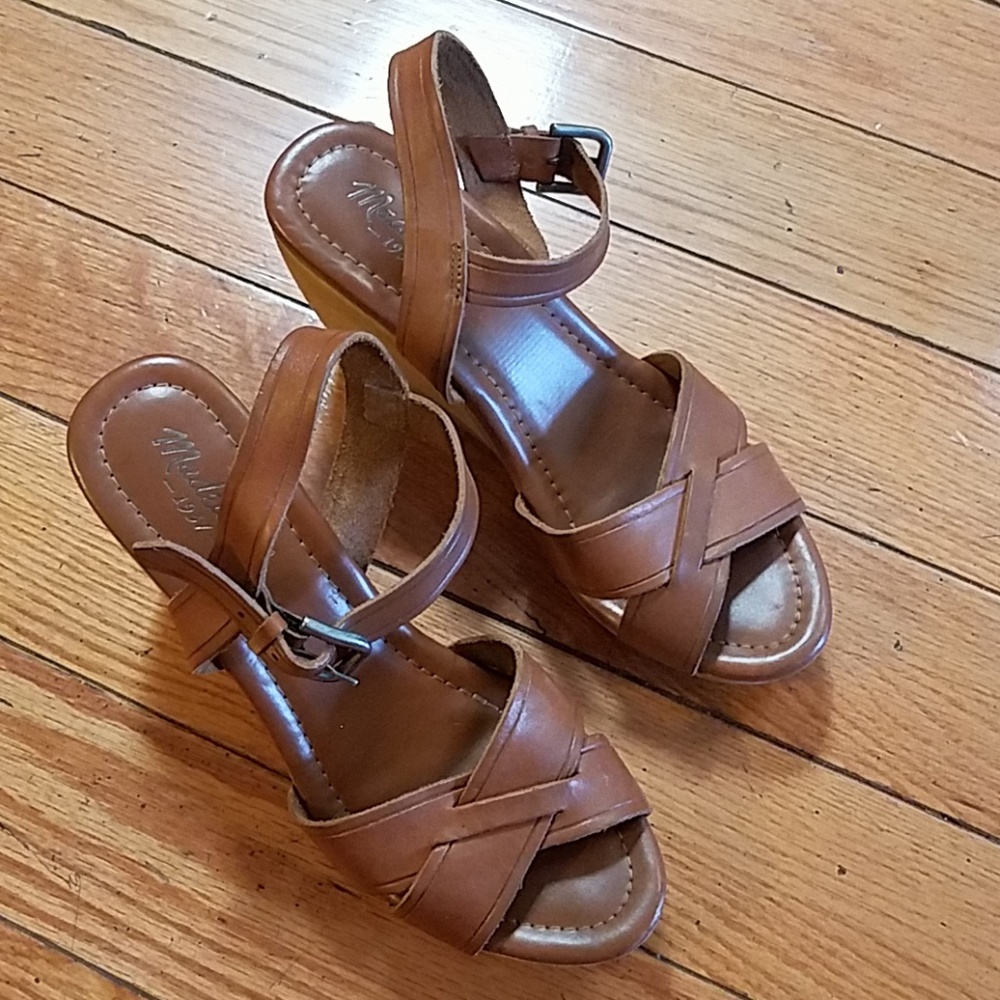 Madewell wedges, size 7.5